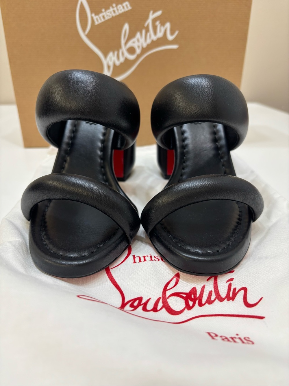 🖤 Christian Louboutin Inflama Sab 85 Sandals — NWT — Sz 36 - Picture 6 of 13